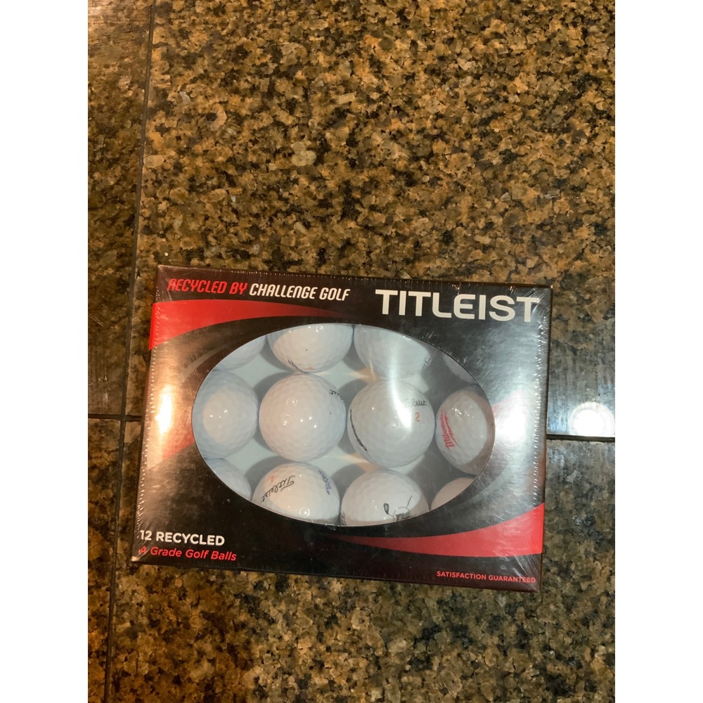 Titleist Recycled A Grade Golf Balls 12 Pack White Challenge Golf Proline
